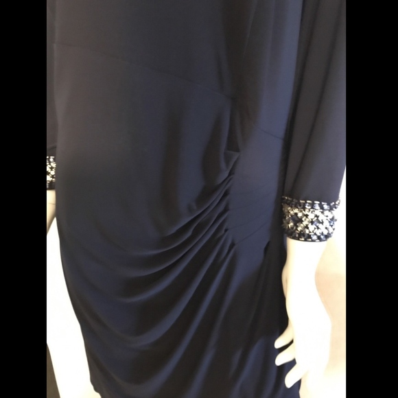 NEW Alex Evenings Embellished 3/4 Sleeve Sheath Dress [PLUS SZ‎ 22W ] - Picture 5 of 8